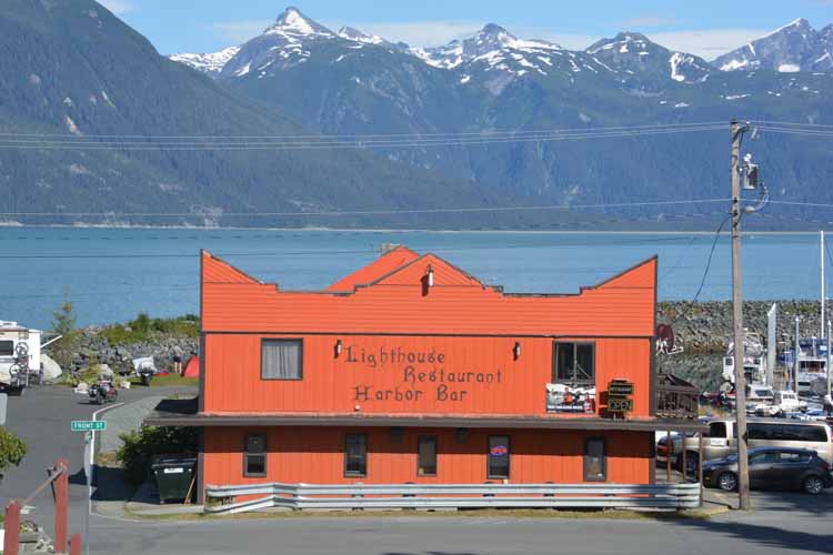 orange building, restaurant